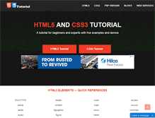 Tablet Screenshot of html5andcss3.org